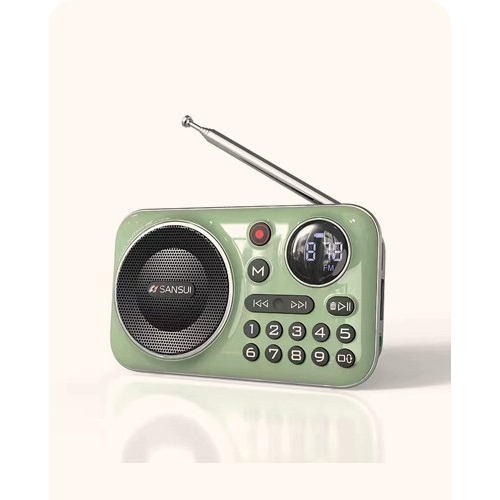 Shanshui F21 Portable Mini FM Radio Bluetooth Recording Card Speaker