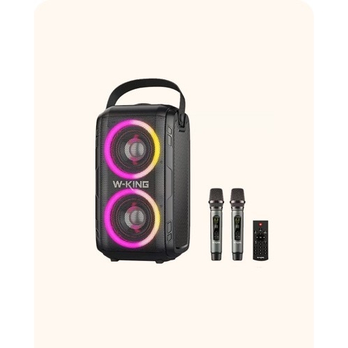 Weierjing T9II Home KTV Singing Speaker Outdoor Portable KTV Bluetooth Speaker Park Square Accompaniment